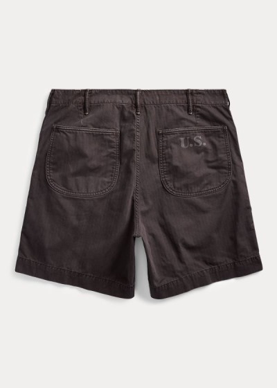 Pantalones Cortos Ralph Lauren Hombre Negros - Field - CSIAF9420